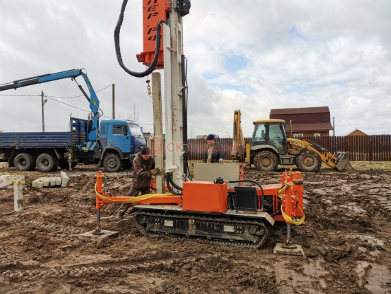 Фундамент из Железобетонных свай в Великом Новгороде  по льготной цене