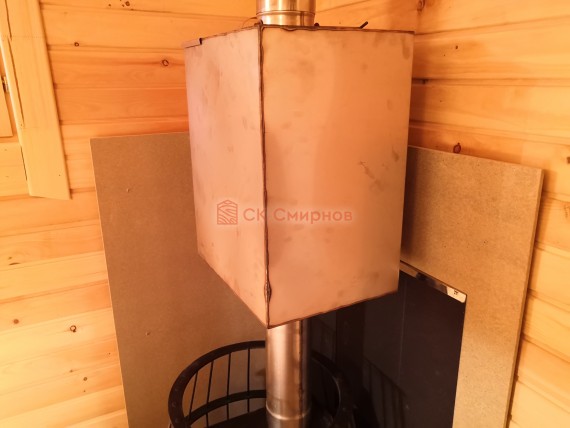 Бак самовар на трубе