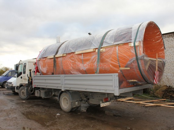 Доставка перевозных бань