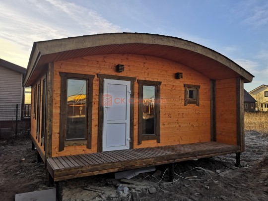 Март 2020 - каркасная баня №61