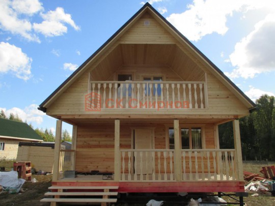 Октябрь 2018 - баня из бруса №52