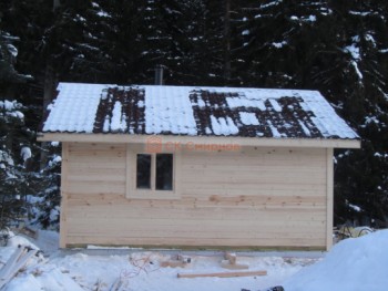 Фото №26: баня из бруса 106