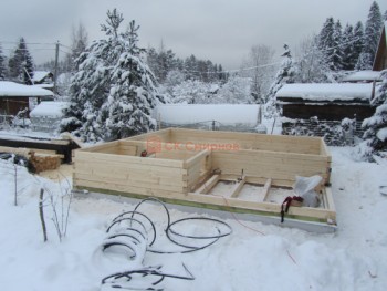 Фото №4: баня из бруса 106