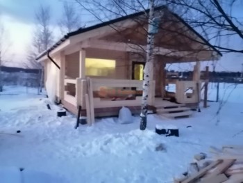 Фото №22: баня из бруса 118