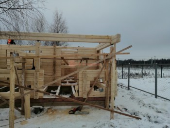 Фото №60: баня из бруса 118