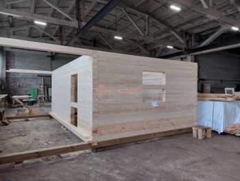 Фото №1: баня из бруса 123