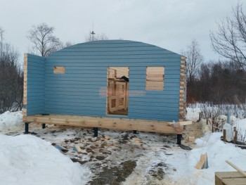 Фото №5: баня из бруса 138