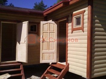 Фото №24: каркасная баня 21