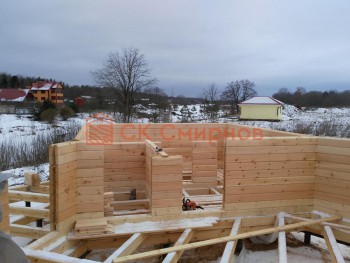 Фото №45: баня из бруса 33