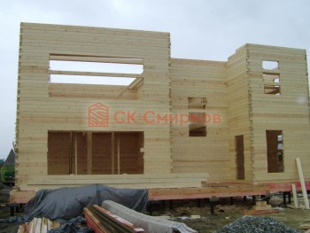 Фото №19: дом из бруса 34