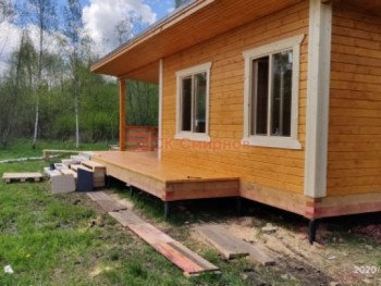 Фото №47: дом из бруса 69