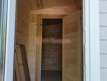 Фото №23: каркасная баня 72