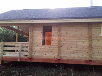 Фото №10: баня из бруса 94