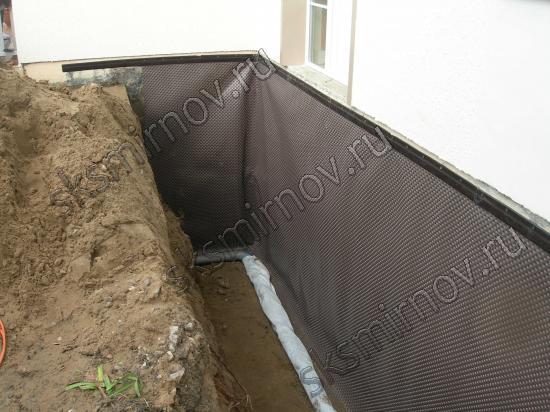 Гидроизоляция фундамента